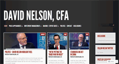 Desktop Screenshot of davidnelsoncfa.com